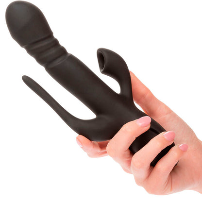 Vibrador Triple Euphoria Negro