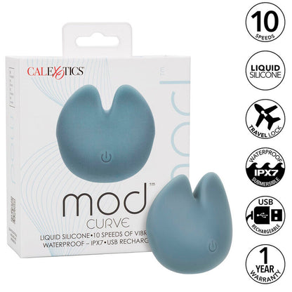 Vibrador Doble Mod Curve Azul