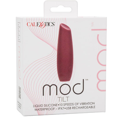 Vibrador de Inclinación Vibratorio Mod Tilt Rojo