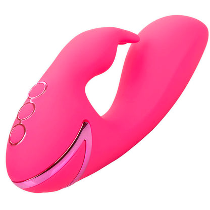 Vibrador Conejo Sunshine Fucsia con Estimulador Clitoriano y 10 Funciones
