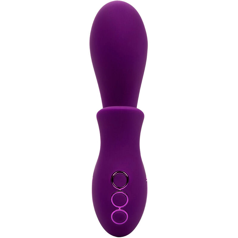 Vibrador y Estimulador de Succión Huntington Beach Heartbreaker Morado