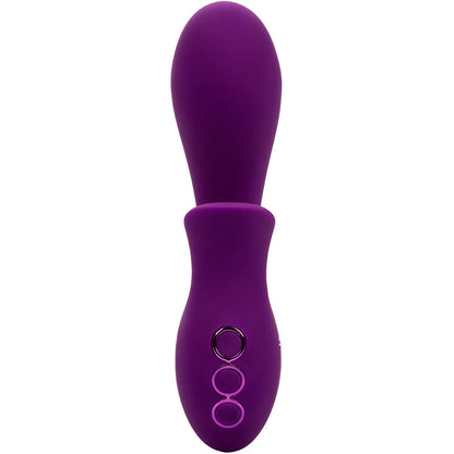 Vibrador y Estimulador de Succión Huntington Beach Heartbreaker Morado