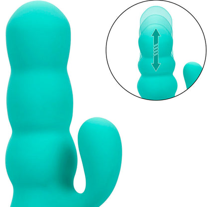 Vibrador Del Mar Diva Rabbit Aqua Green