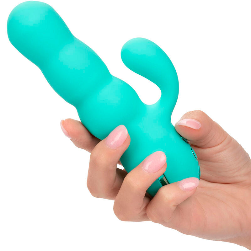 Vibrador Del Mar Diva Rabbit Aqua Green