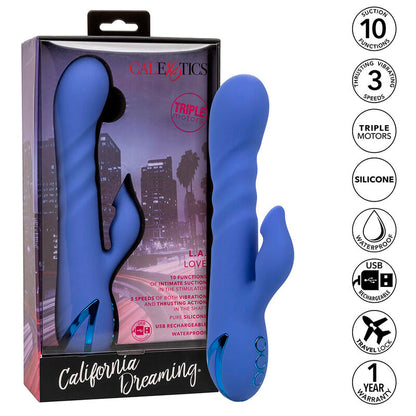 Vibrador y Estimulador Clitoriano LA Love con Succión y Vibración
