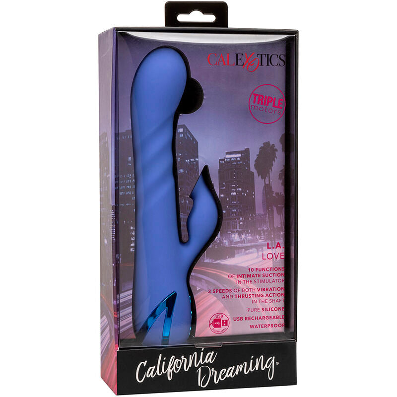 Vibrador y Estimulador Clitoriano LA Love con Succión y Vibración