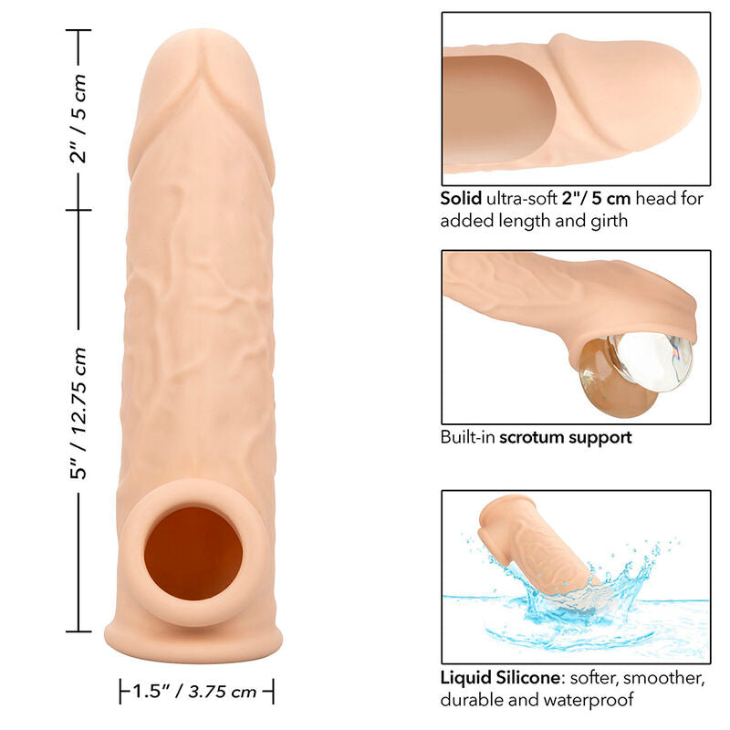 Extensor de Pene Realista Performance Maxx con 5cm Extra