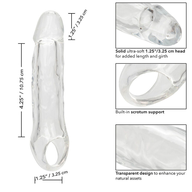Extensión de Pene Performance Maxx Clear 5,5 Transparente
