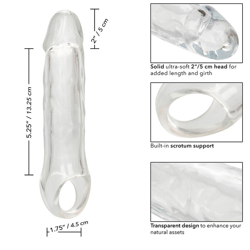 Extensión Peniana Performance Maxx Clear 7,5 Transparente