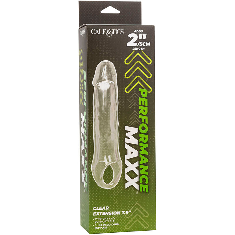 Extensión Peniana Performance Maxx Clear 7,5 Transparente