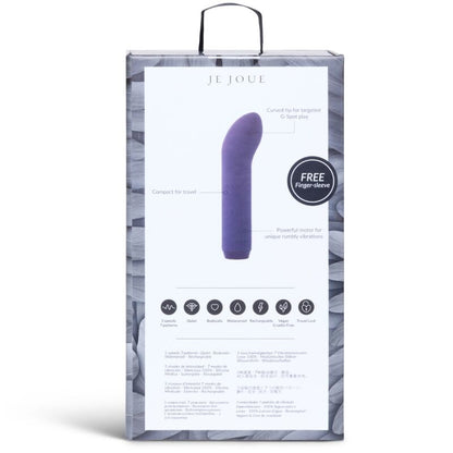 JE JOUE - VIBRADOR DE BALA PUNTO G PÚRPURA