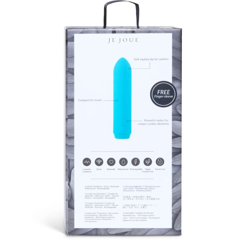 JE JOUE - VIBRADOR BALA CLÁSICO VERDE AZUL