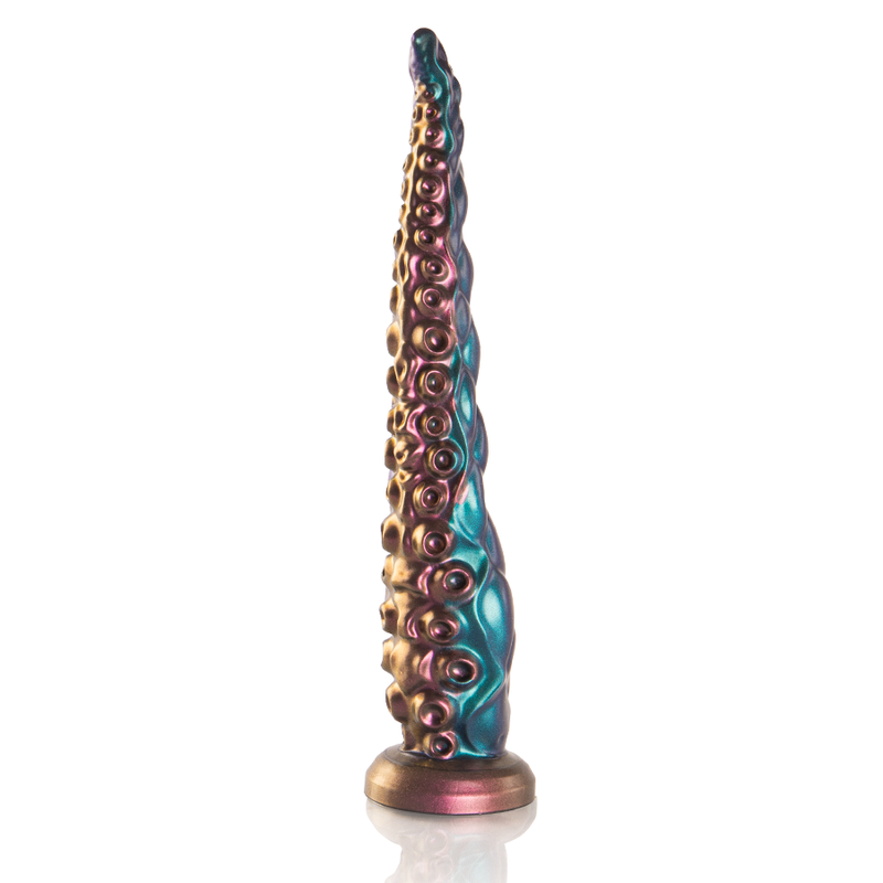 Dildo Charybdis Tentáculo Fino Grande da EPIC CYBERSILICOCK em silicone com design mitológico.