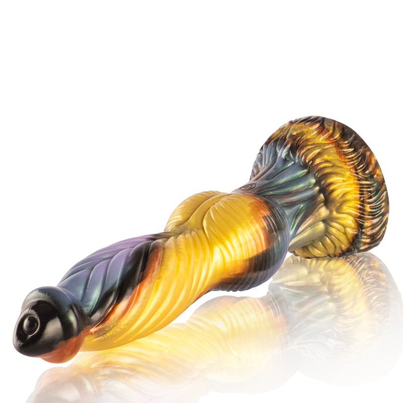 EPIC Phoenix Dildo Vibratório de Silicone Recarregável com Controle Remoto