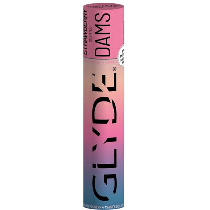 SHEER GLYDE - PRESAS DE LÁTEX PARA SEXO ORAL FRESA