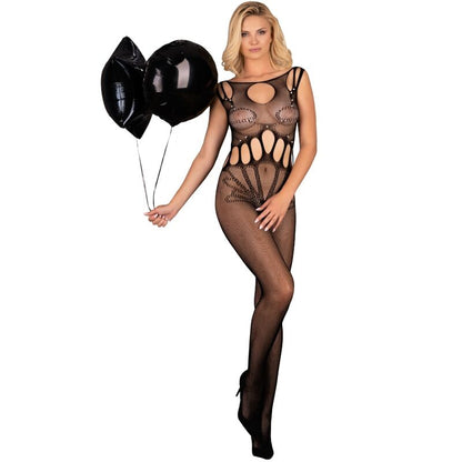 LIVCO CORSETTI FASHION - BODYSTOCKING AMAHIL NEGRO TALLA ÚNICA