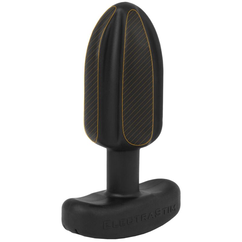 Plug Anal Tartarus Cuadripolar Silicona Negra