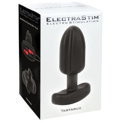 Plug Anal Tartarus Cuadripolar Silicona Negra