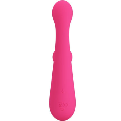 Vibrador estimulador Pretty Love Skylar rosa em silicone macio com design ergonómico