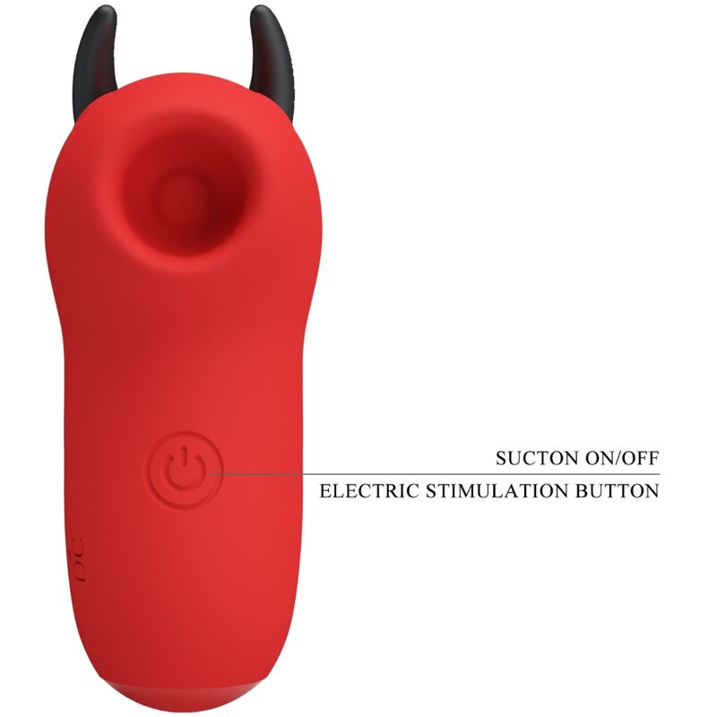 PRETTY LOVE Mini Estimulador Vibratório Magic Diabo para prazer intenso e discreto