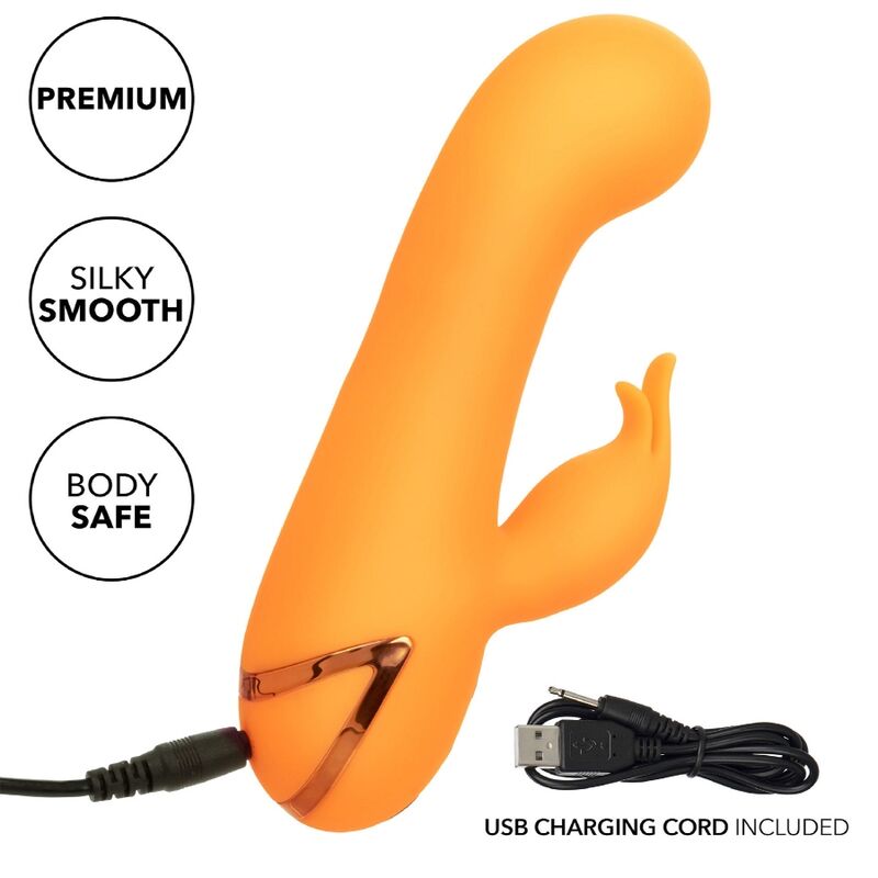 Vibrador Conejo Montecito Muse Doble con Inflación y 10 Funciones