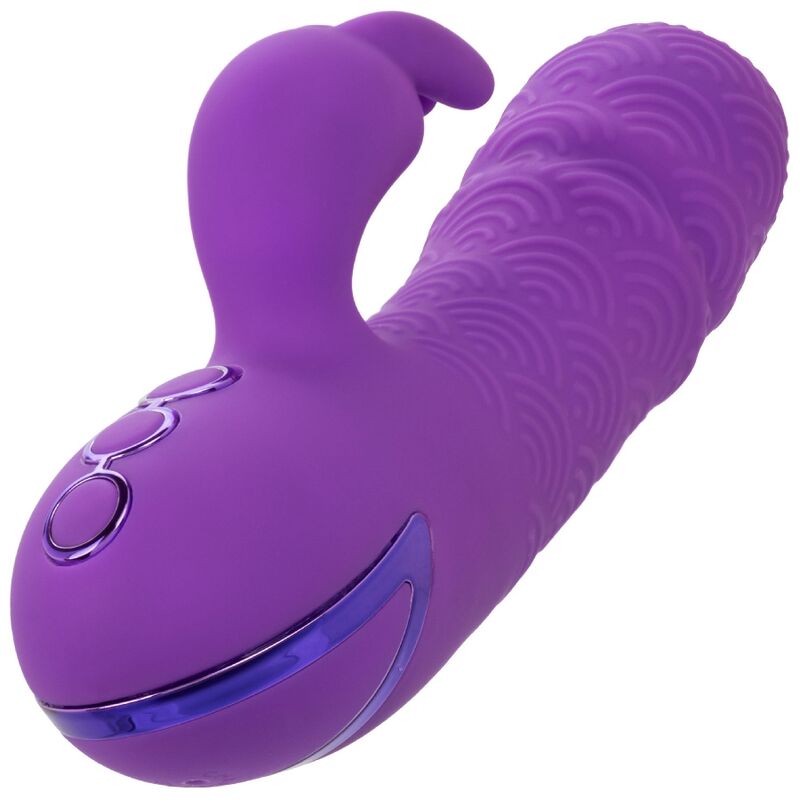 Vibrador de Conejo Doble Manhattan Beach Marvel Morado