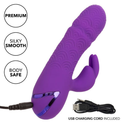 Vibrador de Conejo Doble Manhattan Beach Marvel Morado