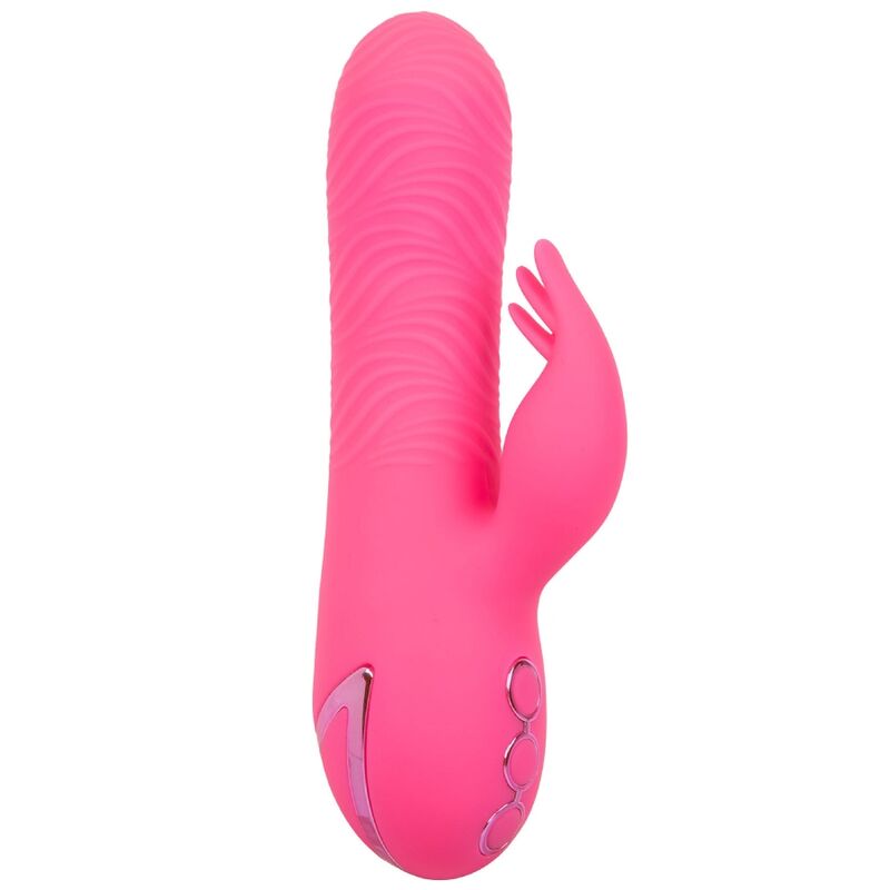 Vibrador Conejo de Silicona con Doble Estimulación Rotatoria y Vibratoria