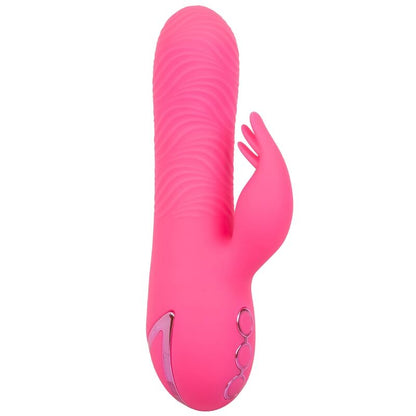 Vibrador Conejo de Silicona con Doble Estimulación Rotatoria y Vibratoria