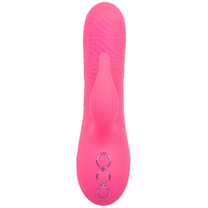 Vibrador Conejo de Silicona con Doble Estimulación Rotatoria y Vibratoria