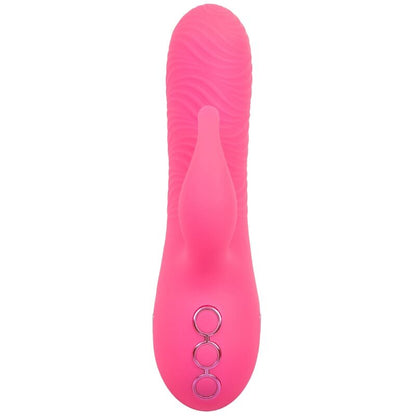 Vibrador Conejo de Silicona con Doble Estimulación Rotatoria y Vibratoria