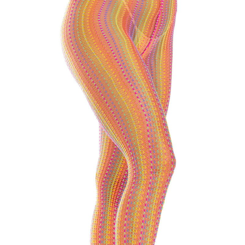 LEG AVENUE - CALCETINES DE GANCHILLO MULTICOLOR