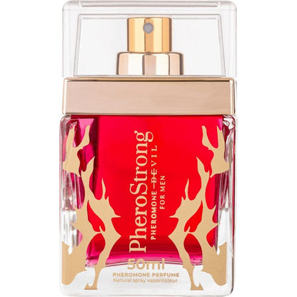 Frasco de PheroStrong Perfume de Feromônios Devil para Homem 50ml