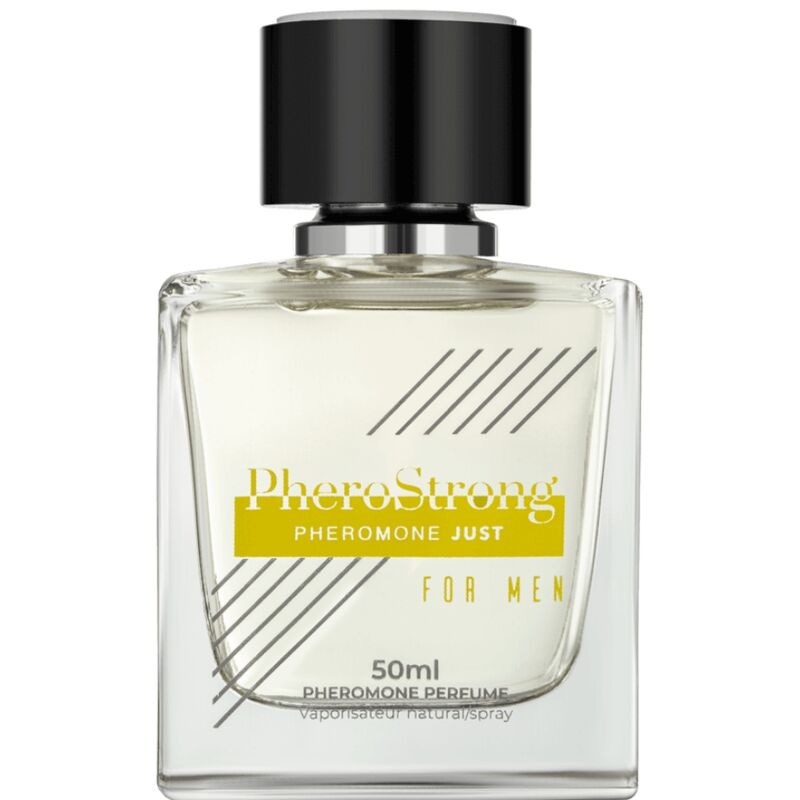 PHEROSTRONG Perfume de Feromônios Masculino 50 ML para atração e confiança.