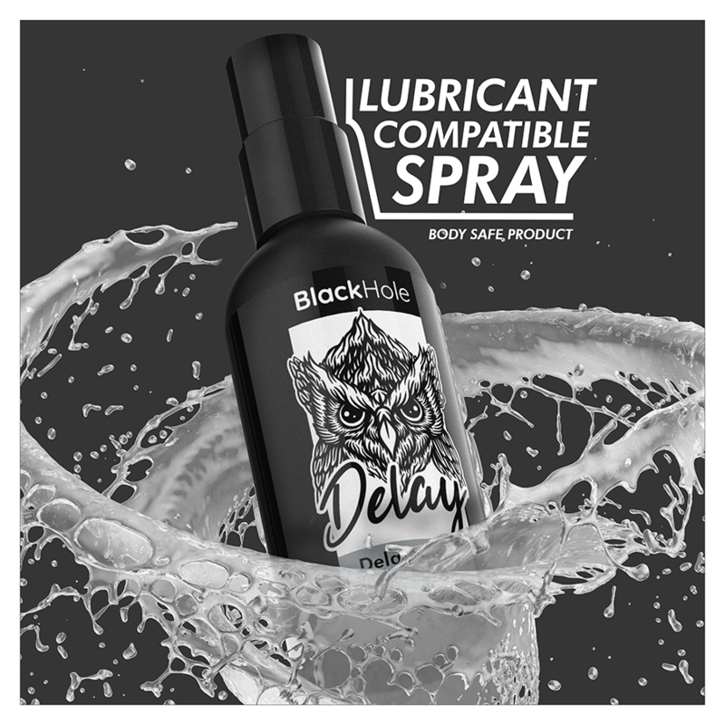 BLACK HOLE Spray Retardante Study Forte 30 ML para controlo da ejaculação