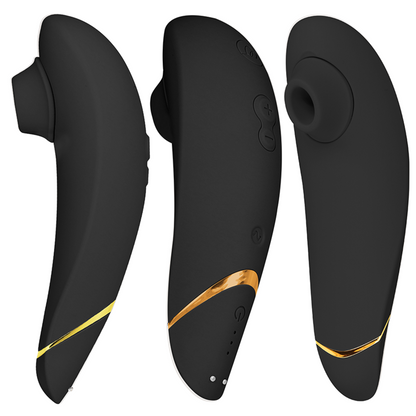 Womanizer Premium 2 Estimulador Clitoriano preto com Tecnologia Pleasure Air