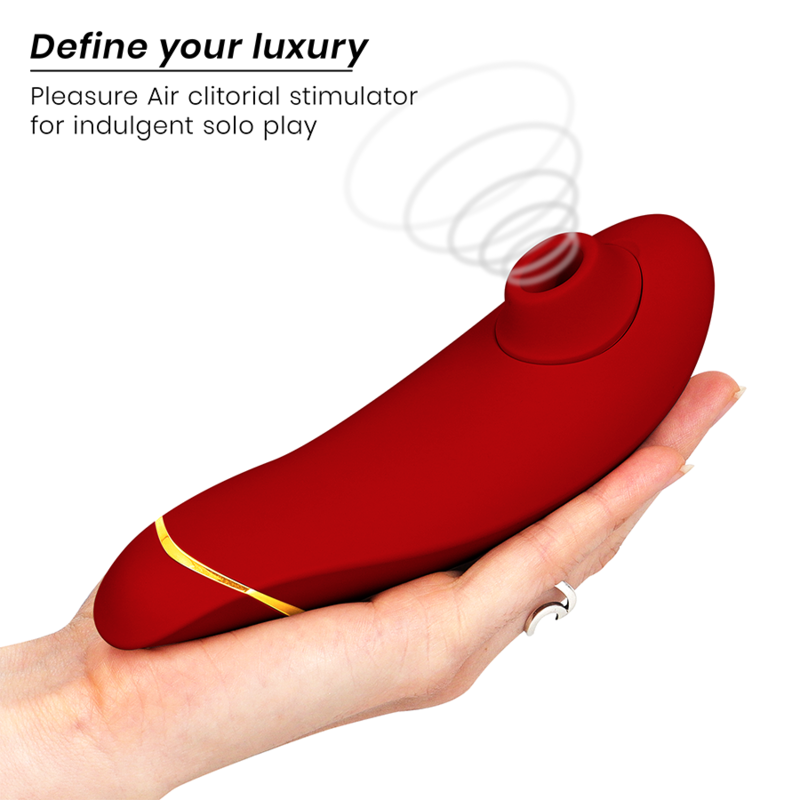 Womanizer Premium 2 Estimulador Clitoriano Bordeaux com Tecnologia Pleasure Air