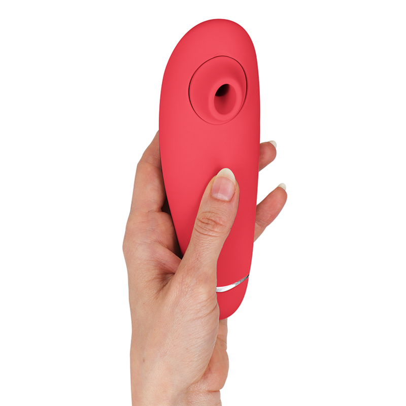 Womanizer Premium 2 Estimulador Clitoriano Raspberry com tecnologia Pleasure Air.