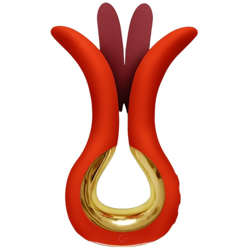 G-VIBE - GVIBE MAXI VIBRADOR CON DOS PUNTAS FLEXIBLES DE CORAL