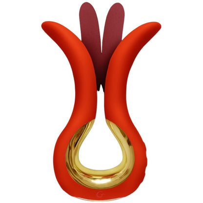 G-VIBE - GVIBE MAXI VIBRADOR CON DOS PUNTAS FLEXIBLES DE CORAL