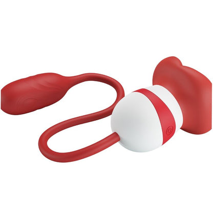 PRETTY LOVE Masturbador Aliyah Boca Vermelha com Língua Vibratória para Prazer Oral