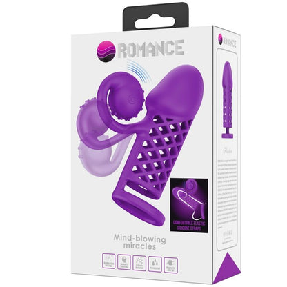 ROMANCE - HARDEN MANGA LARGA MORADO