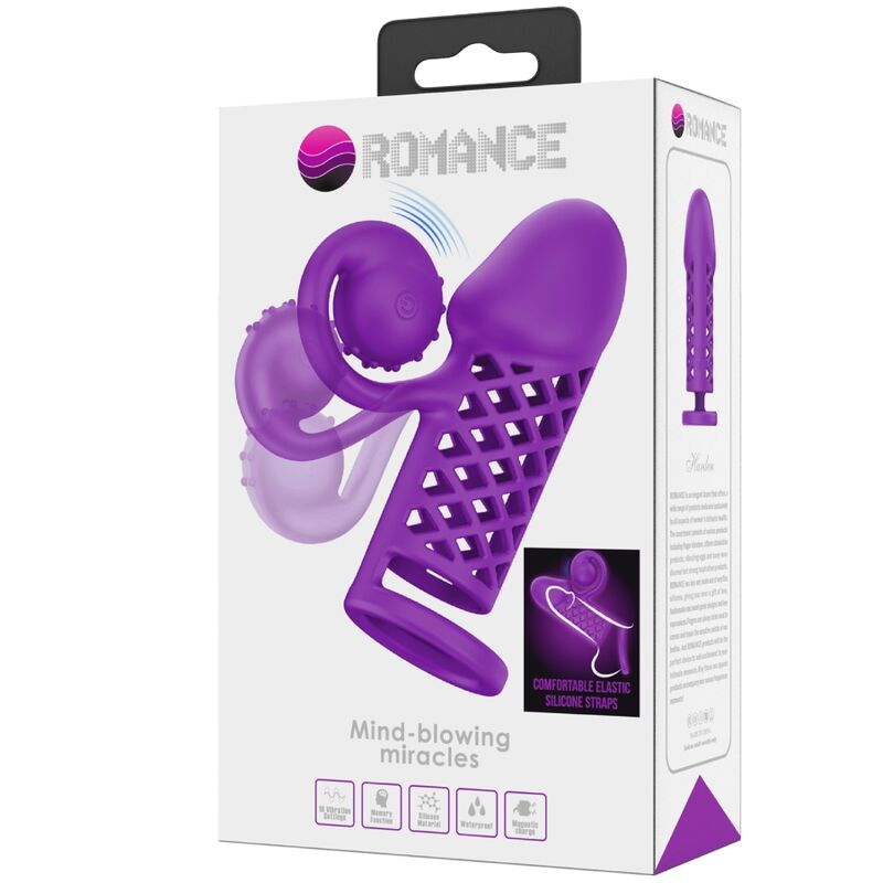ROMANCE - HARDEN MANGA LARGA MORADO