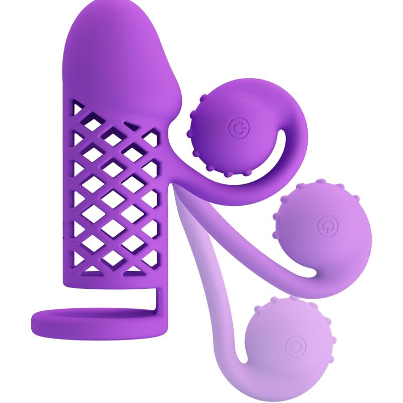 ROMANCE - HARDEN MANGA LARGA MORADO