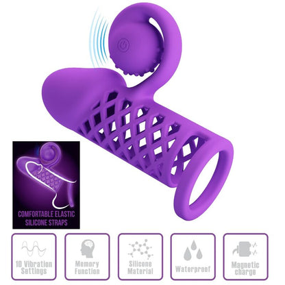 ROMANCE - HARDEN MANGA LARGA MORADO