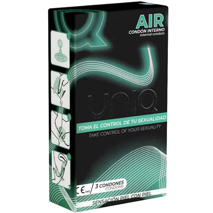 Preservativo Femenino Air Sin Látex 3 Unidades