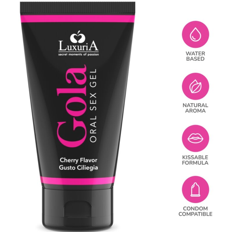 GEL SABOR CEREZA PARA SEXO ORAL 50 ML