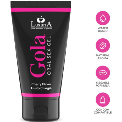 GEL SABOR CEREZA PARA SEXO ORAL 50 ML
