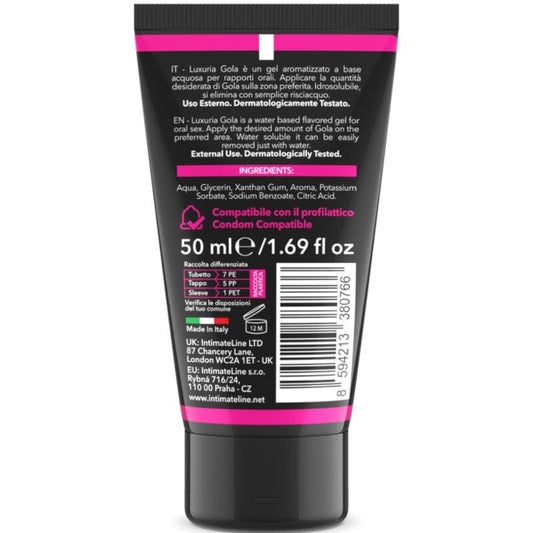 GEL SABOR CEREZA PARA SEXO ORAL 50 ML