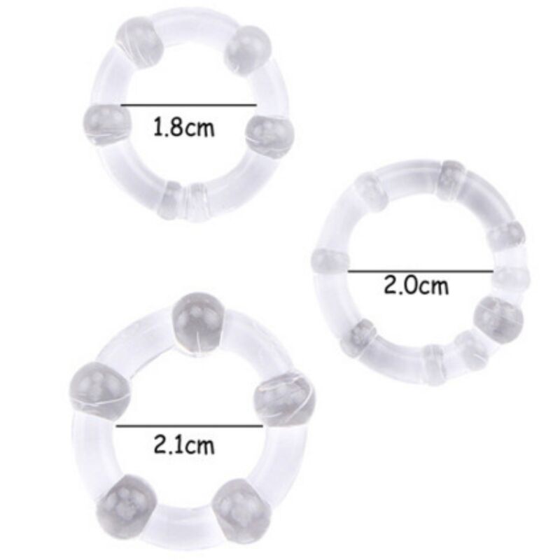 ARMONY Anel Peniano Titan Love Fresado de silicone médico, otimizado para prazer em casais.